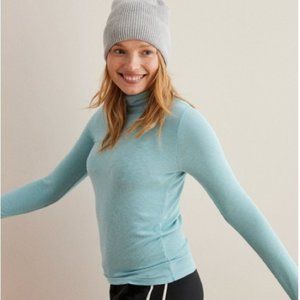 aerie Real Soft Blue Turtleneck